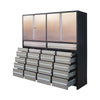 TMG-SC22DS Pro Series 22-Drawer Stainless Storage Chest with Brushed Aluminum Handles