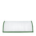 TMG-ST4061E 40' x 60' Peak Ceiling Storage Shelter, Single Truss, 11oz PE Cover, 13' W x 16' H Wide Open Door on Two End Walls