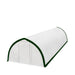 TMG-ST4081E 40' x 80' Peak Ceiling Storage Shelter, Single Truss, 11oz PE Cover, 13' W x 16' H Wide Open Door on Two End Walls