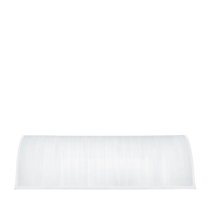 TMG-ST4081V 40' x 80' Peak Ceiling Storage Shelter, Single Truss, 17oz Commercial Grade PVC Cover, 13' Wx 16' H Wide Open Door on Two End Walls