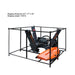 TMG Industrial 36” Skid Steer Hydraulic Tree Spade, 4” Diameter Cut Capacity, 22” Blade Opening, Hardox® 400 Blades, TMG-STS35