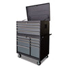 41" Tool Chest with 12 Drawers, Heavy-Duty Powder Coated Finish, 1000lb capacity, Gas Strut Lid Support