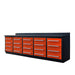 TMG-WB20D 10' 20-Drawer Workbench with Keyed Alike Locks