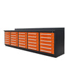 TMG-WB30D 10' 30-Drawer Workbench with Keyed Alike Locks