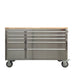 TMG-WB5510S 55’’10-Drawer Rolling Workbench/Stainless Steel