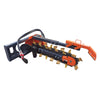TMG-SDT36 36" Trencher for Skid Steers with Universal Mounting Plate