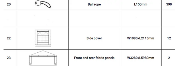 TMG-PT2040F Roof kit
